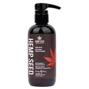 Hemp Seed HAND WASH šveičiamasis rankų prausiklis su apelsinų ir eukalipto aliejais, 237 ml