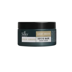 SILKY pusiau ilgalaikė plaukus dažanti kaukė COLOR REBIRTH - LIGHT BeIGE spalva, 250 ml
