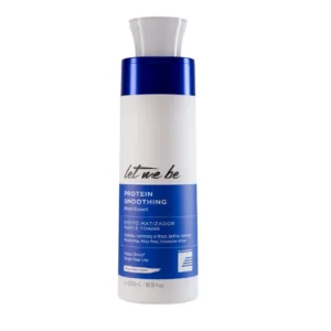 Let Me Be plaukų tiesinimo priemonė šviesiems plaukams Blond Expert Single Step Straightening, 500 ml