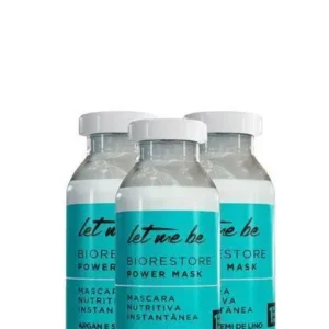 Let Me Be Biorestore Power Mask ampulės, 3x15 ml