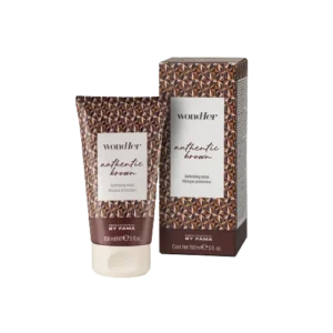 WONDHER AUTHENTIC BROWN kaukė – apsauganti nuo spalvos blukimo ir neutralizuojanti šiltus atspalvius, 150 ml