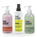 HAIR GRANT Super Volume & Detox rinkinys ploniems, apimties stokojantiems plaukams + Nutricream nenuplaunama kaukė