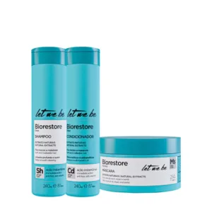 Let Me Be Biorestore plaukus drėkinantis rinkinys