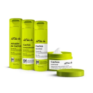 Let Me Be Curls rinkinys garbanotiems plaukams (4 produktai)