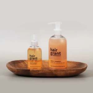 Hair Grant Fortify rinkinys silpniems, slenkantiems plaukams