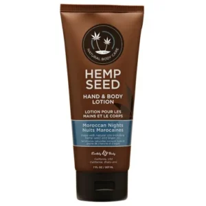 HEMP SEED rankų ir kūno pienelis - MOROCCAN NIGHTS, 207 ml