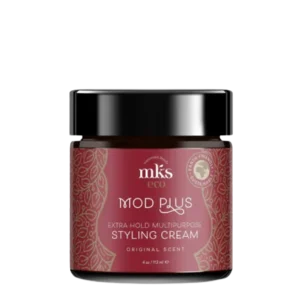 MKS eco (Marrakesh) MOD PLUS EXTRA HOLD stiprios fiksacijos daugiafunkcinis plaukų formavimo kremas, 113 g