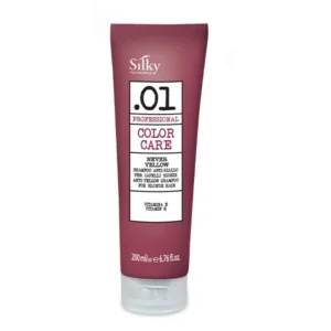 SILKY PROFESSIONAL COLOR CARE NEVER YELLOW ANTI-YELLOW šampūnas neutralizuojantis geltonus atspalvius, 200 ml