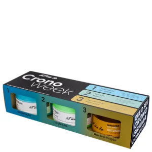 Let Me Be Intensyvus plaukų priežiūros rinkinys „Crono Week“ (3 × 250 g)