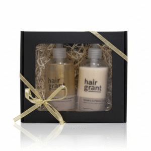 HAIR GRANT Repair & Nutrition rinkinys pažeistiems plaukams šventinėje juodoje pakuotėje