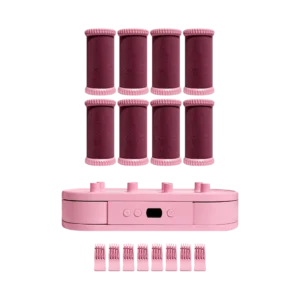 MERMADE HAIR Digital Hot Rollers – skaitmeniniai karšti suktukai apimčiai ir garbanoms, 8 vnt.