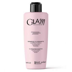 DOTT.SOLARI Glam Glotninantis šampūnas su blizgesio efektu, 250 ml