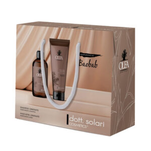 DOTT.SOLARI OLEA Baobab Drėkinamasis rinkinys sausiems ir lūžinėjantiems - šampūnas+kaukė