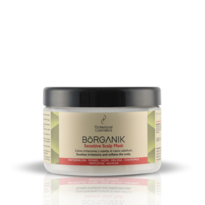 PROFESIONAL COSMETICS Borganic Mask for Sensitive Skin raminamoji kaukė jautriai galvos odai, 300 ml