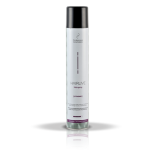PROFESIONAL COSMETICS Hairlive Hairspray  Strong stiprios fiksacijos plaukų lakas, 750 ml