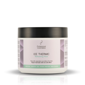 PROFESIONAL COSMETICS Cold Effect Ice Thermic Mask vėsinamojo poveikio plaukų kaukė , 500 ml