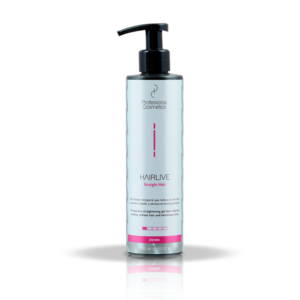 PROFESIONAL COSMETICS Hairlive Temporary Straightening Gel laikino tiesinimo gelis plaukams, 250 ml