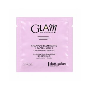 Mėginukas DOTT.SOLARI Glam Glotninantis šampūnas su blizgesio efektu, 8 ml